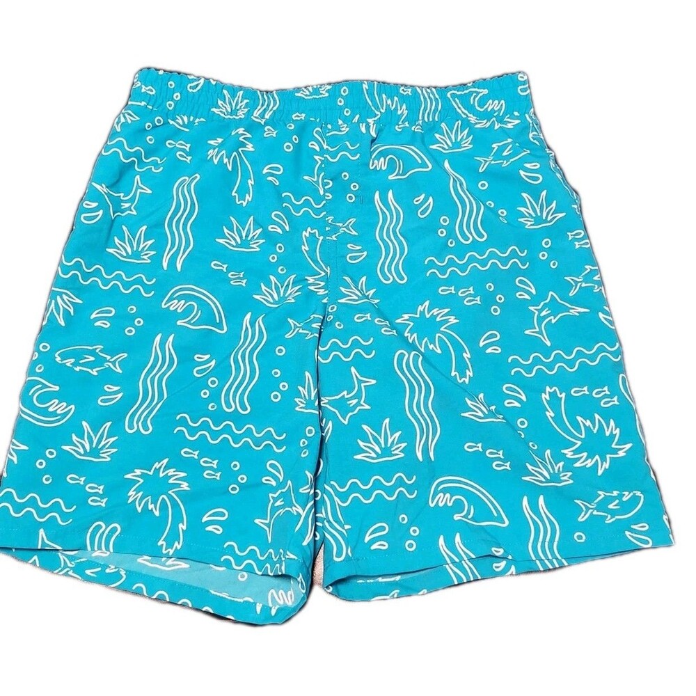 New Columbia Super Backcast Youth Swim Shorts Sz M 10/12